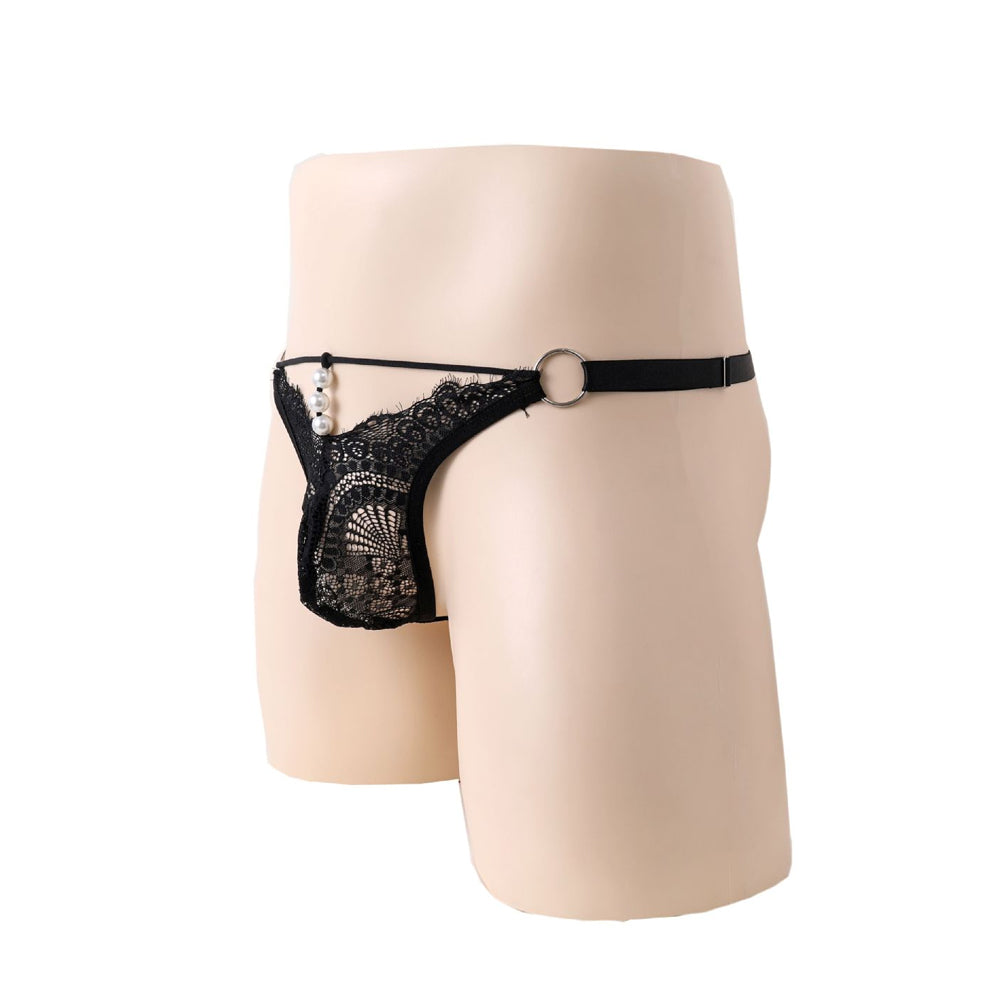 Wild Pearl Lace Thong HEMSTTL077