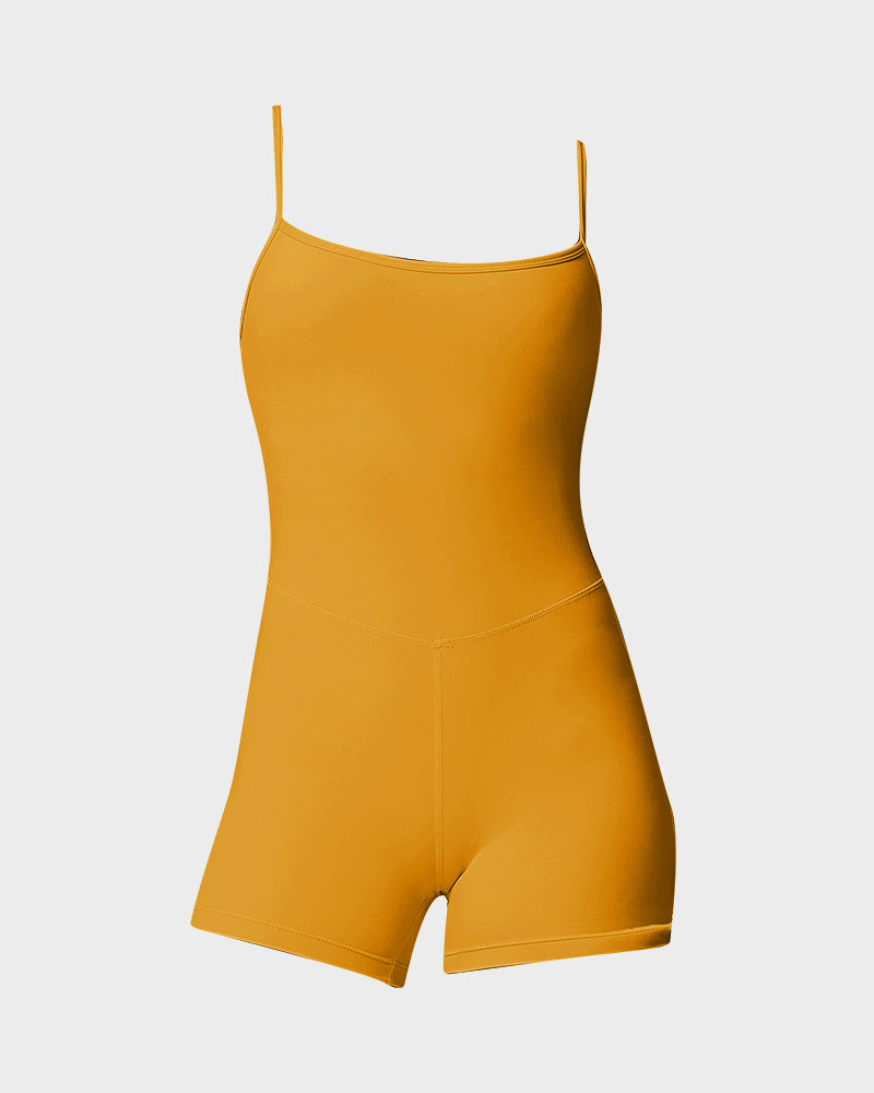 Lightweight Comfort Workout Jumpsuit Shorts
