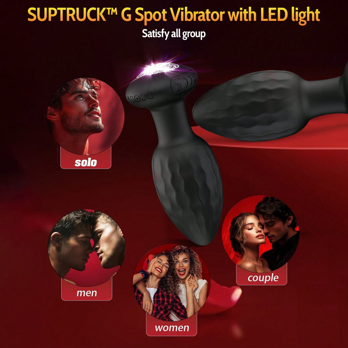 š„ 2025 Limited 75% OFF š„ SUPTRUCK⢠G Spot Vibrator with LED light