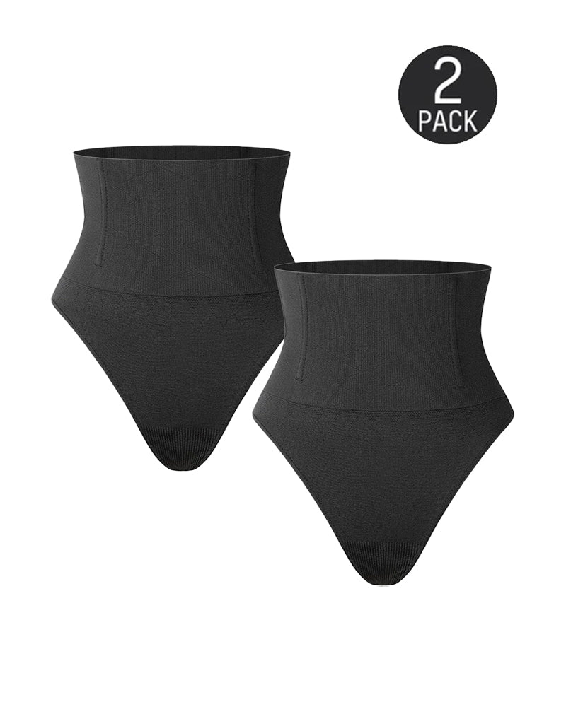 High-waisted Seamless Elastic Waist Shaping Panties