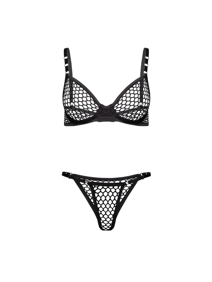 Mina Mesh Lingerie Set