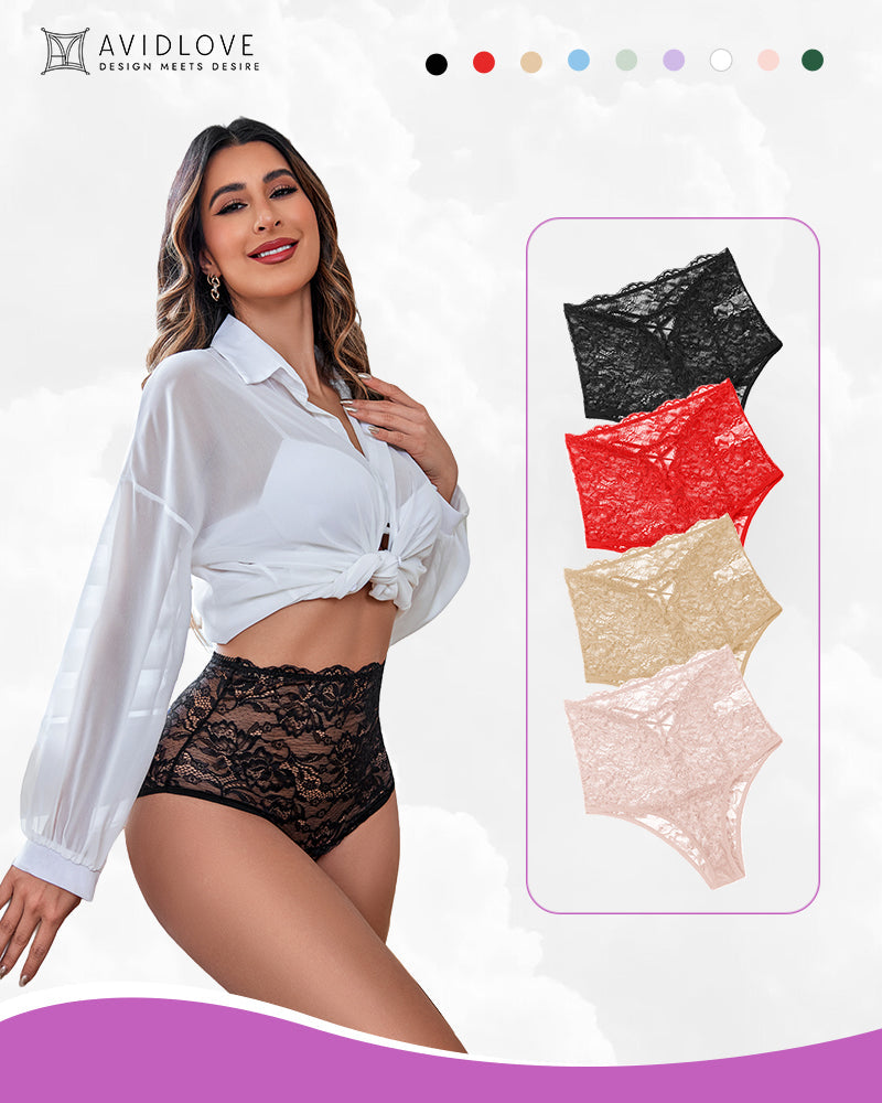 CIRAE Retro Lace High-Rise