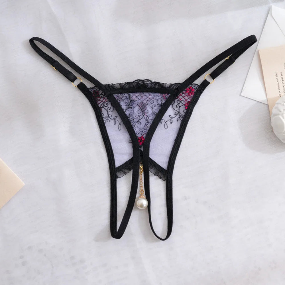 Pearl Pendant FancyStar Crotchless HEMSMTH326