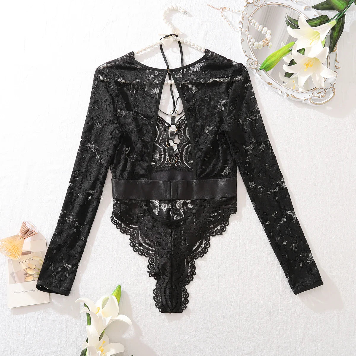 FancyStar™ Lacey Bodysuit