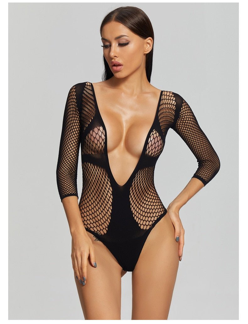 VLINE Deep V Bodysuit