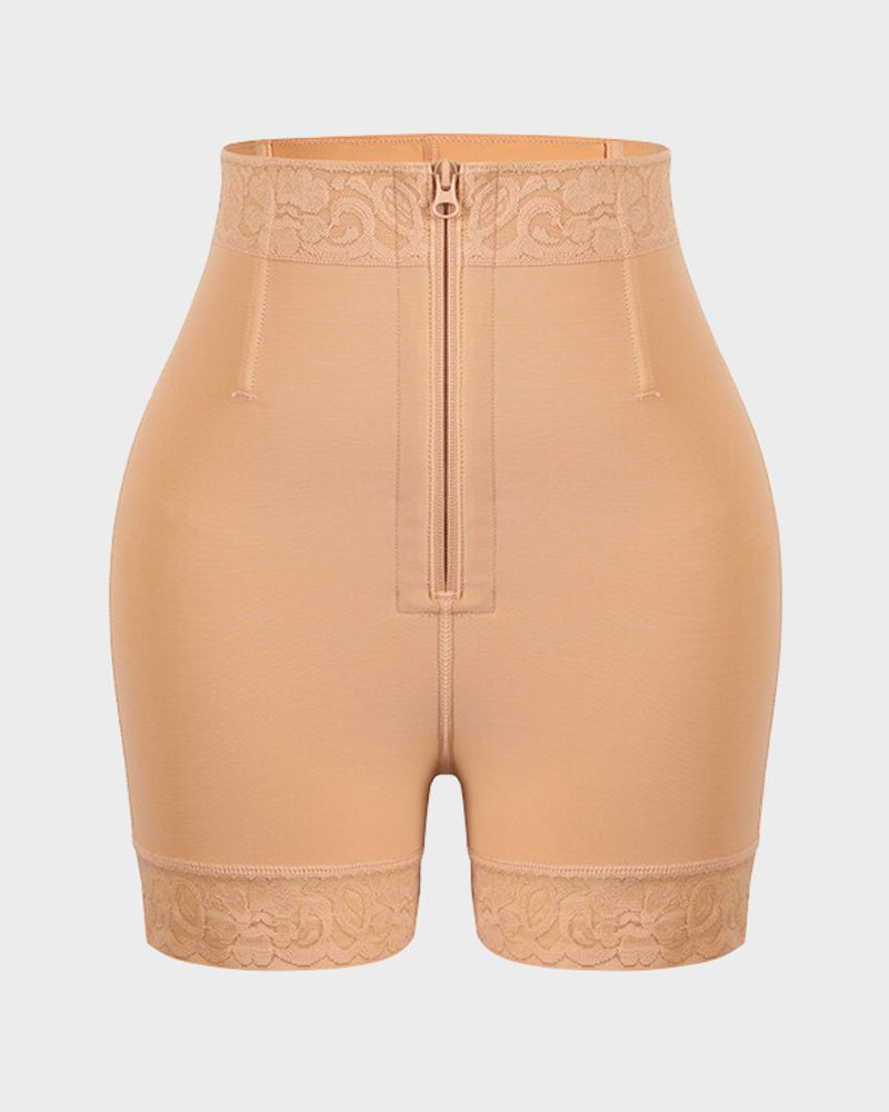 Boned Sculpt High Waist Shorts