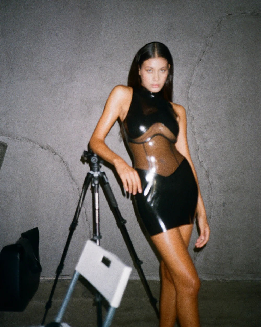 FancyStar® KASEY Latex Dress