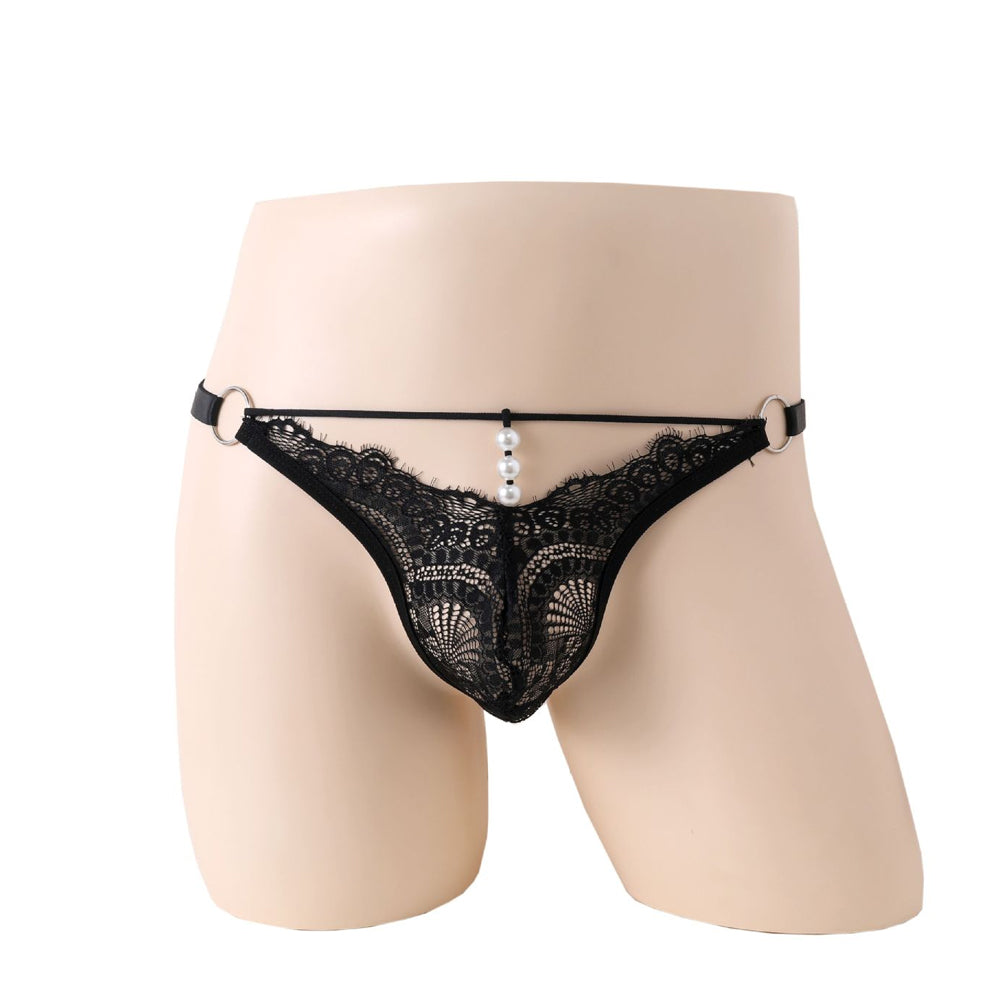 Wild Pearl Lace Thong HEMSTTL077