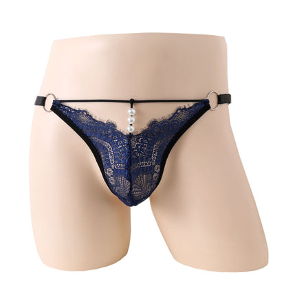 Wild Pearl Lace Thong HEMSTTL077