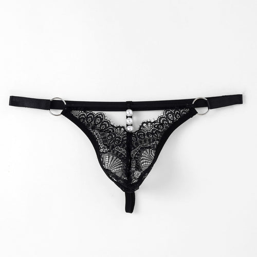 Wild Pearl Lace Thong HEMSTTL077