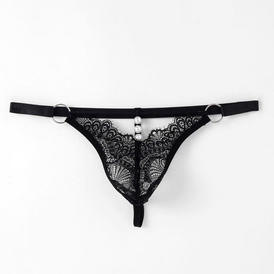 Wild Pearl Lace Thong HEMSTTL077