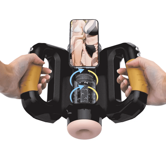 Gabriel - Suptruck Telescopic Rotating Masturbator Equipped with Phone Mount