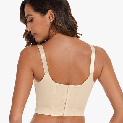 Full-Coverage Back Smoothing Bra-Beige (2 Pack)