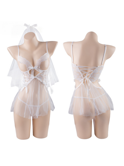 TULLE Bridal Babydoll Dress
