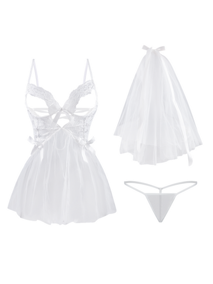 TULLE Bridal Babydoll Dress