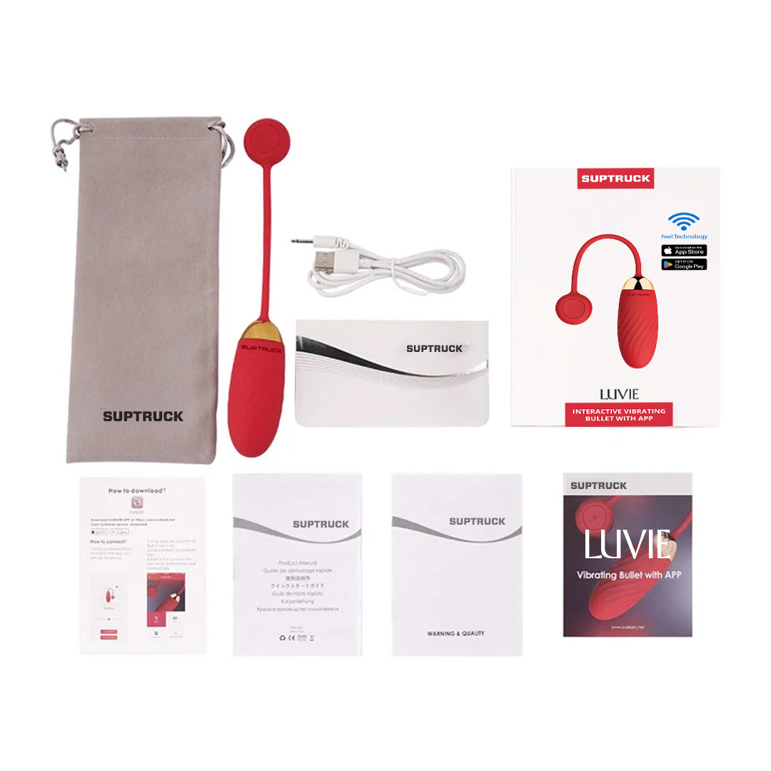 💥 2025 Limited 70% ️OFF 💦 Luvie Suptruck X11 Smart Wireless Love Egg 📱 Global Control & 11 Modes