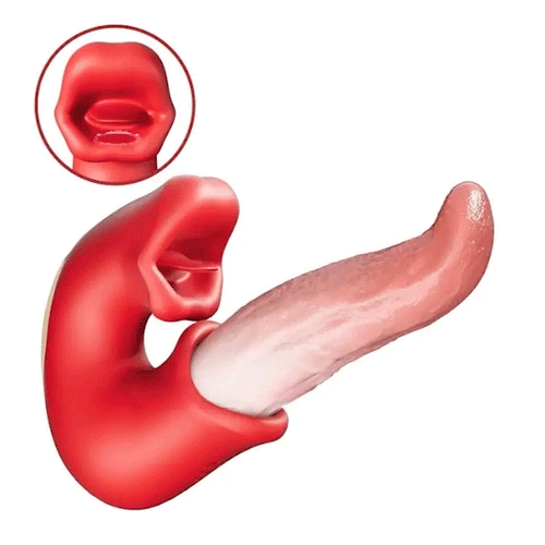 KEREX 3-in-1 Women's Vibrator – G-Spot Thrusting & Licking Toy