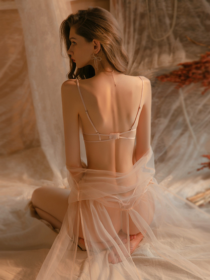 FURIA Fur Lingeries Set