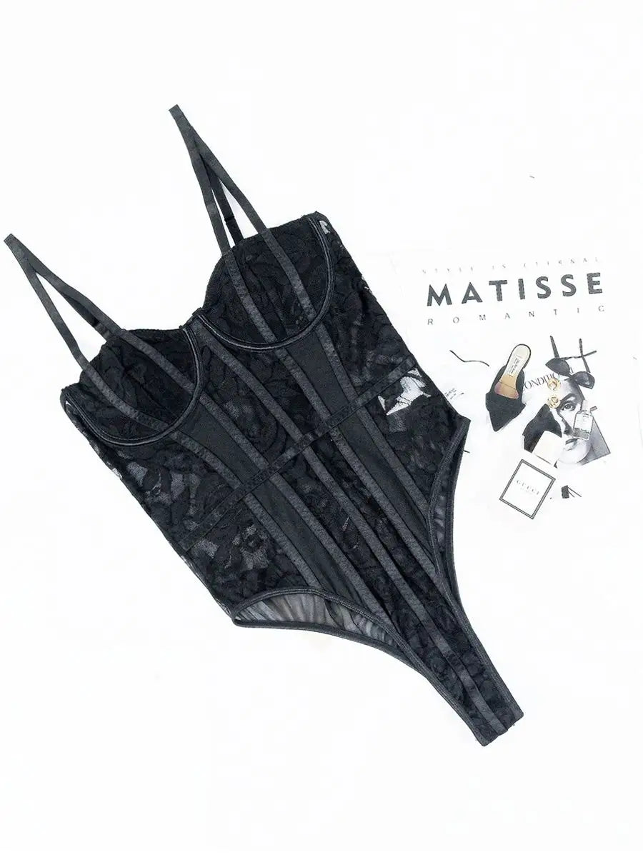 FancyStar™ Lace Underwear Bodysuit HEMSMTH026