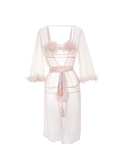 FURIA Fur Lingeries Set