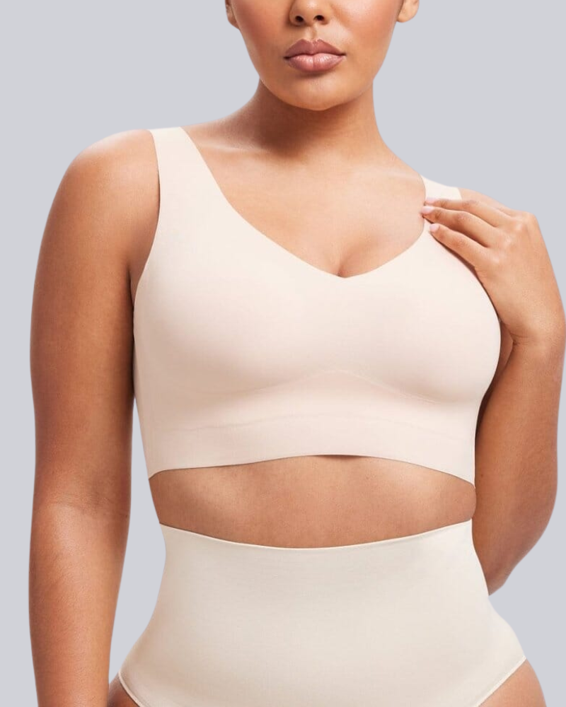 Silkshy®Wireless Back Smoothing V-Neck Tank Bra