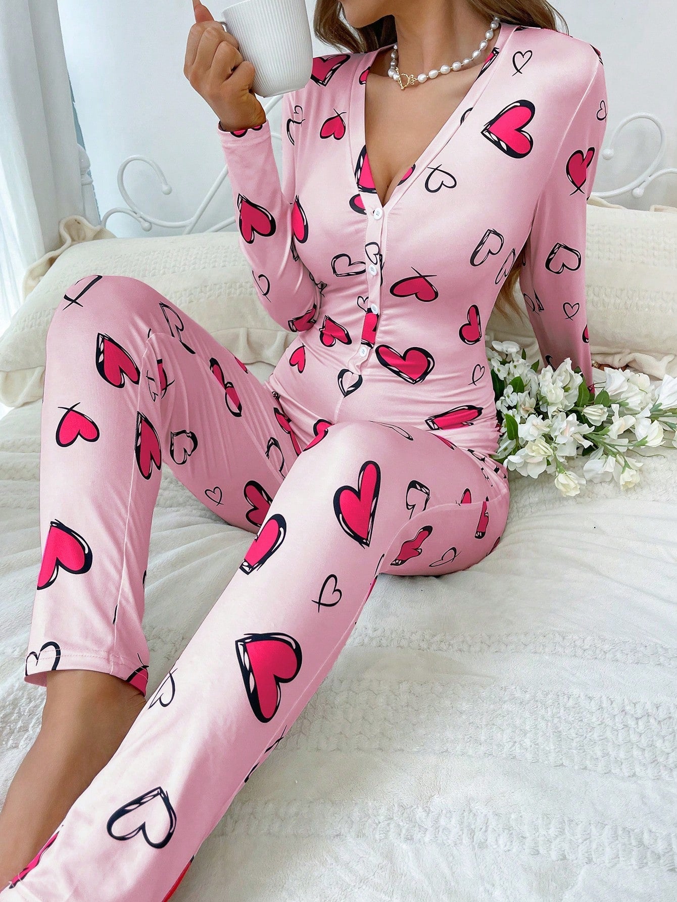 All Heart Full Playsuit