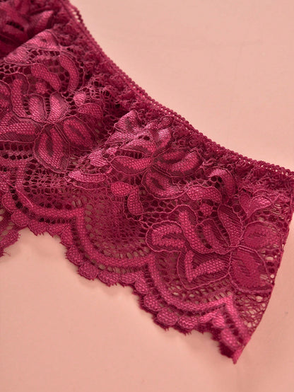 Three Pack Crotchless Panty Set