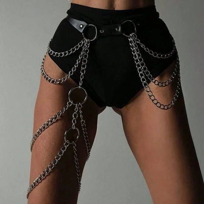 MultiLayer Leg Chain With Waist Belt HEMSMTH448