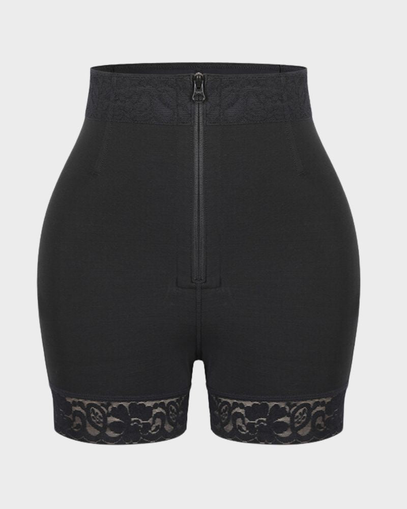 Boned Sculpt High Waist Shorts