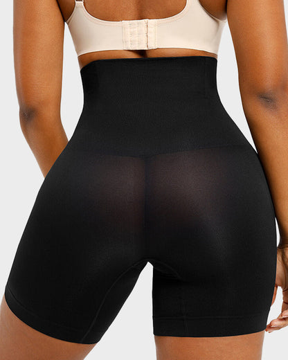 Comfort High-Waist Boned Shapewear Shorts