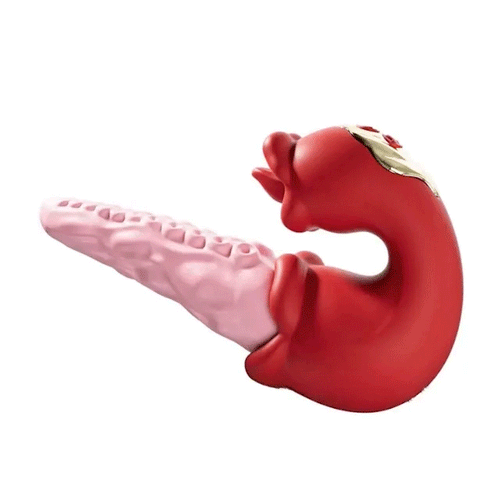 CENPHALA 2-in-1 Octopus Tongue-Tease Vibrator – 10 Vibration Modes