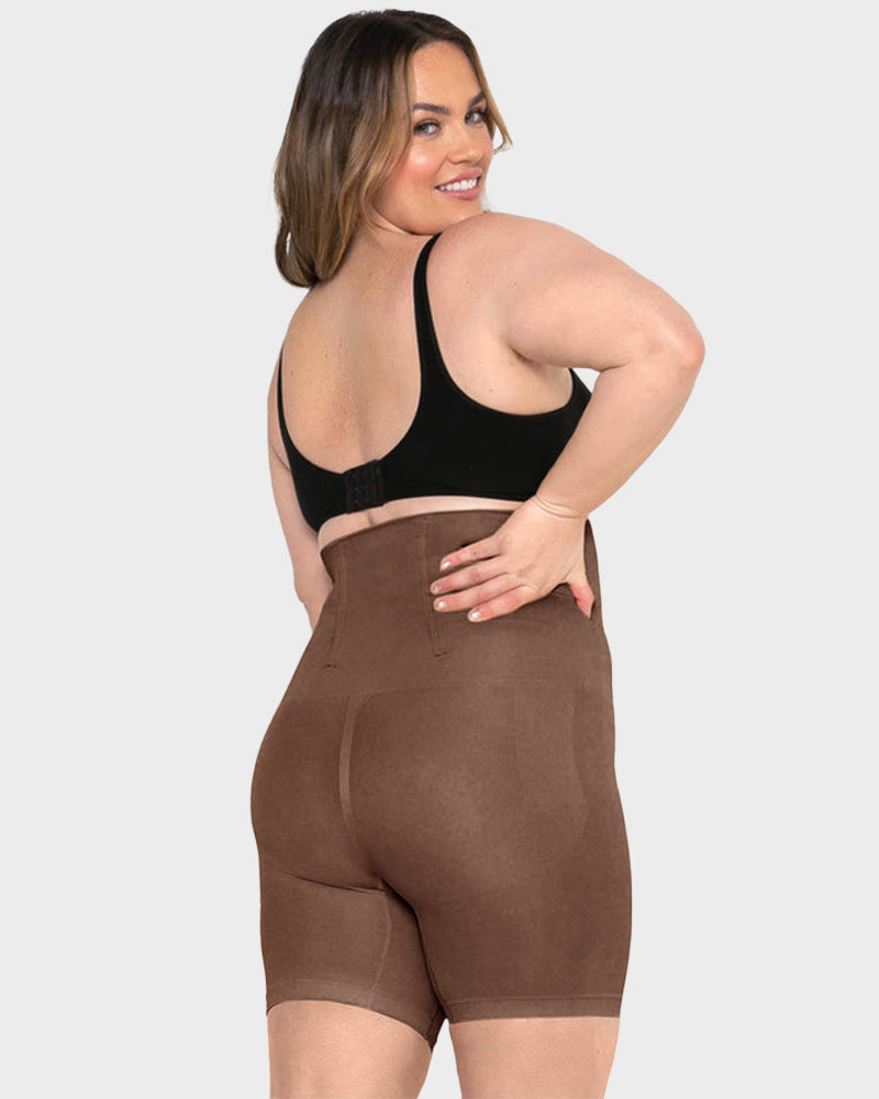 Comfort High-Waist Boned Shapewear Shorts