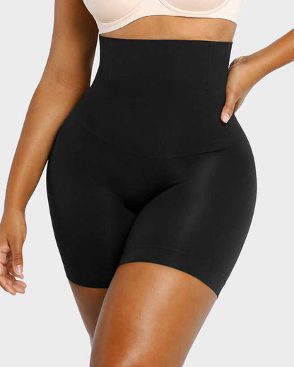 Comfort High-Waist Boned Shapewear Shorts