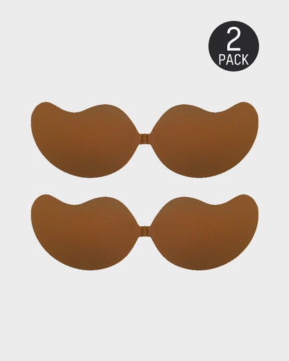 Mango Shaped Breathable Self-Adhesive Invisible Bra (2 Pairs)