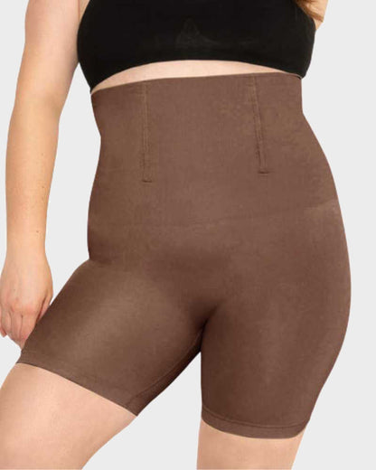 Comfort High-Waist Boned Shapewear Shorts