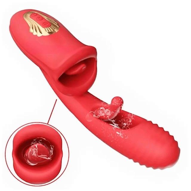 ❄️ Christmas Sale 70% OFF 💋 KISSORA 9 Licking Sucking & Flapping Vibrator