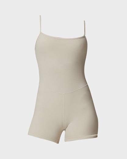 Lightweight Comfort Workout Jumpsuit Shorts