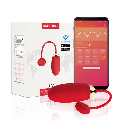 💥 2025 Limited 70% ️OFF 💦 Luvie Suptruck X11 Smart Wireless Love Egg 📱 Global Control & 11 Modes