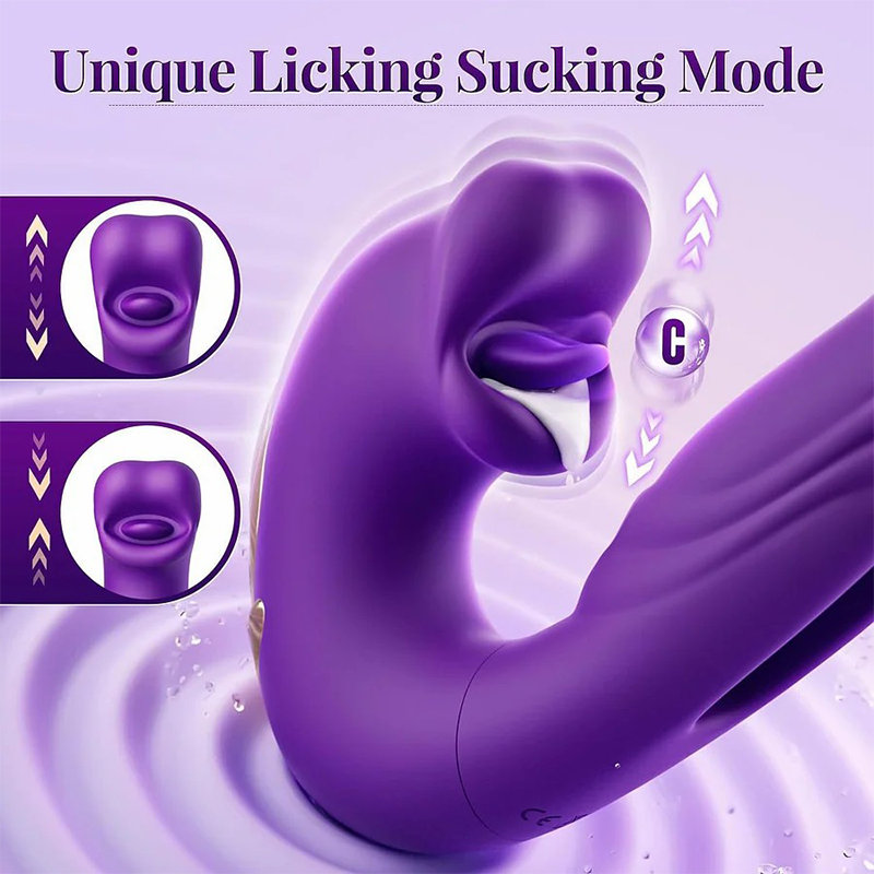 2026 Upgraded Luvora™ 4-in-1 Flapping & Licking Vibrator