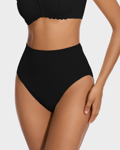 Mid-Waist Tummy Control Shaping Brief Panty (2 Pack)