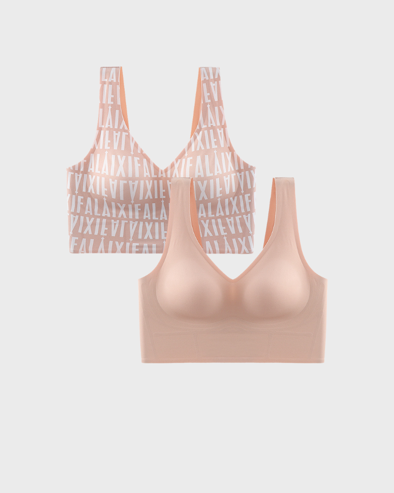 Silkshy®Wireless Back Smoothing V-Neck Tank Bra