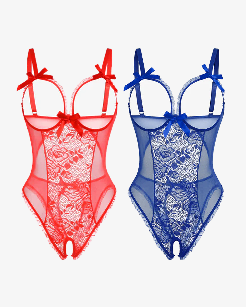 2Packs Sets Lace Mini Bodysuit