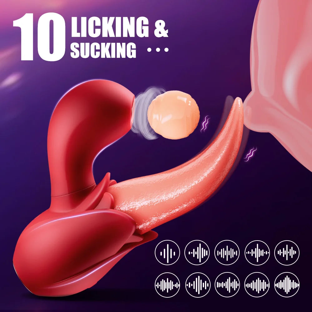 FancyStar™ Sensual Tongue 3-in-1 HEMSPTT060