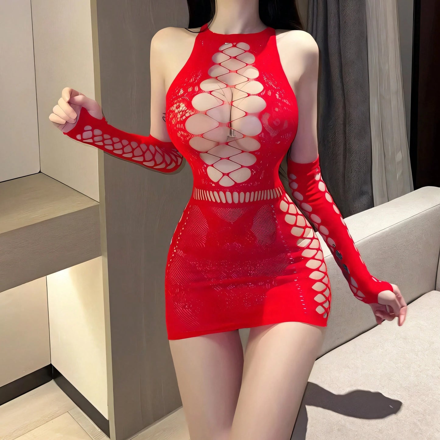 FancyStar™ Forbidden Touch Bodysuit HEMSNMH014