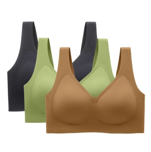 ShySilk Jelly Plus Size Friendly T-shirt Seamless Bra