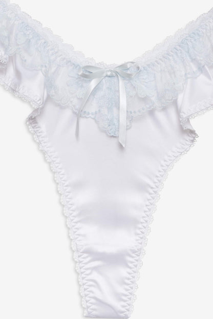 Sweetheart Ruffle Thong Panty