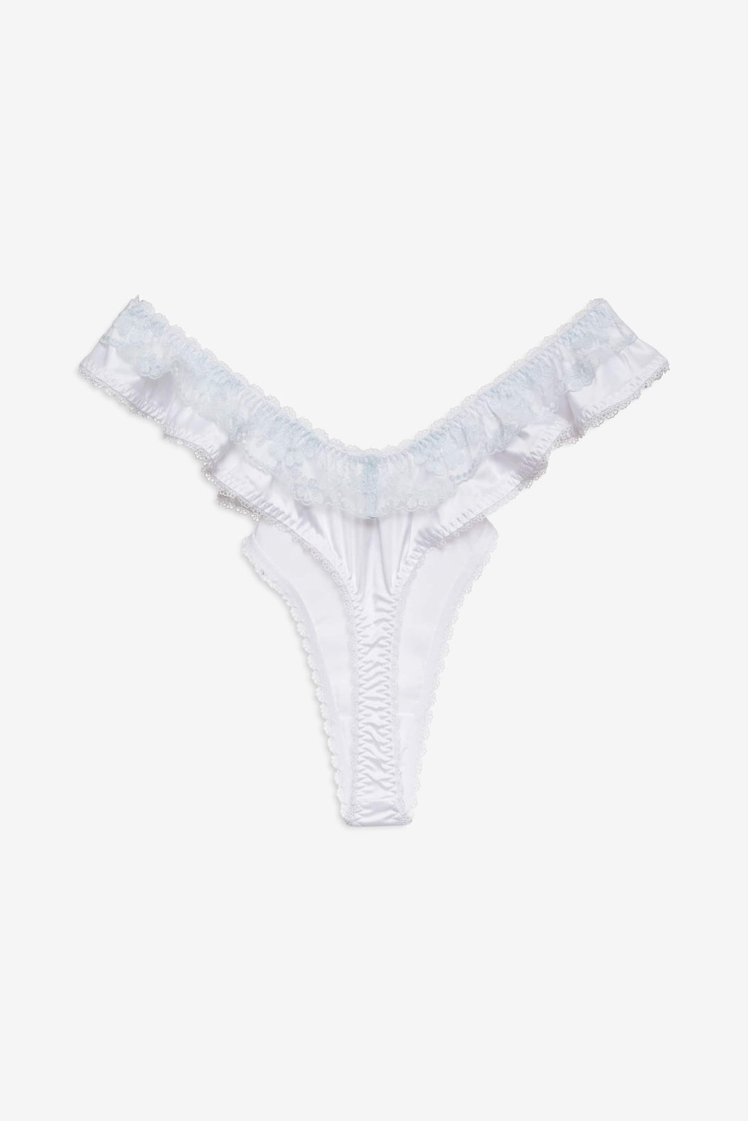 Sweetheart Ruffle Thong Panty