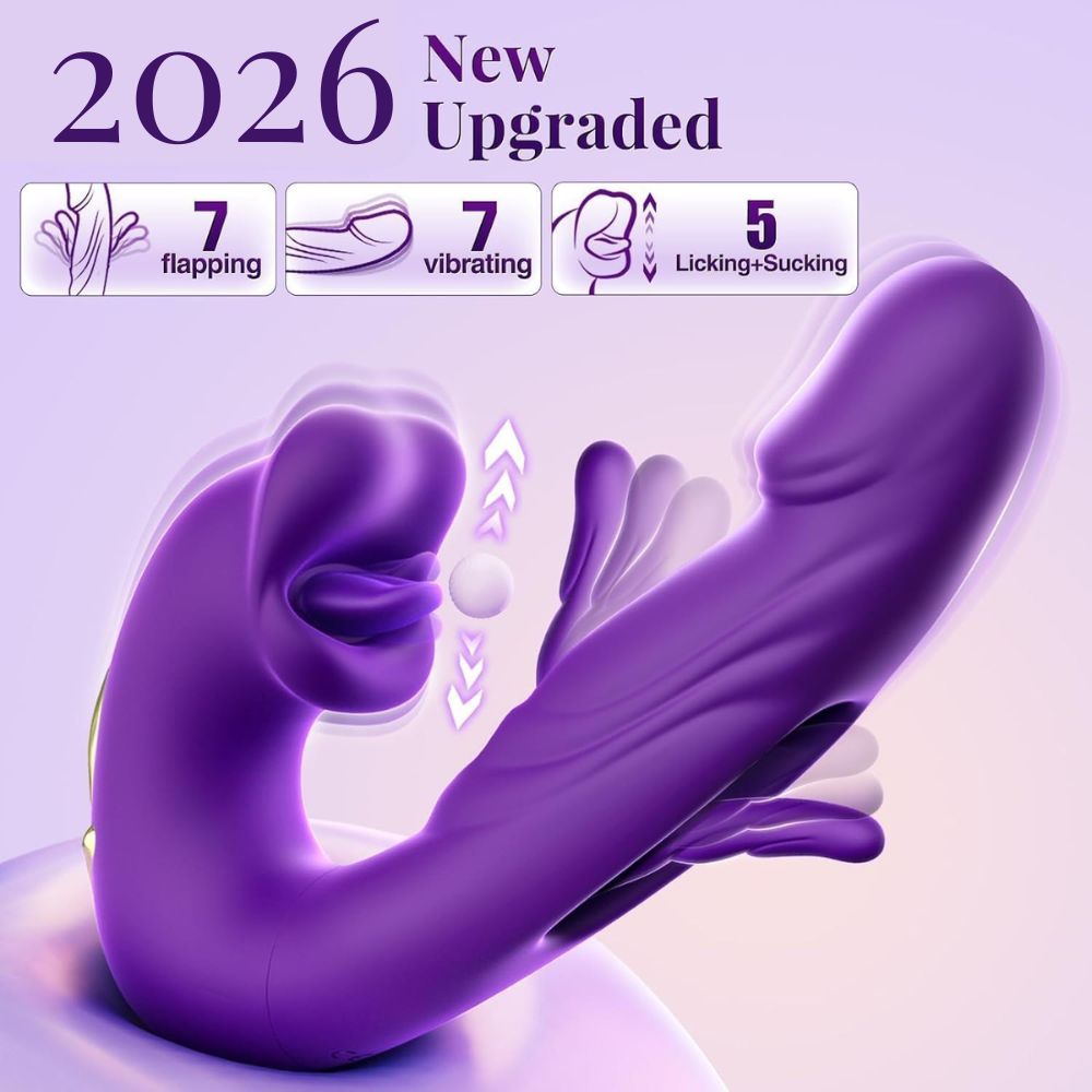 🔥 Summer Deal 70% OFF 💋 2026 Upgraded Luvora™ 4-in-1 Flapping & Licking Vibrator