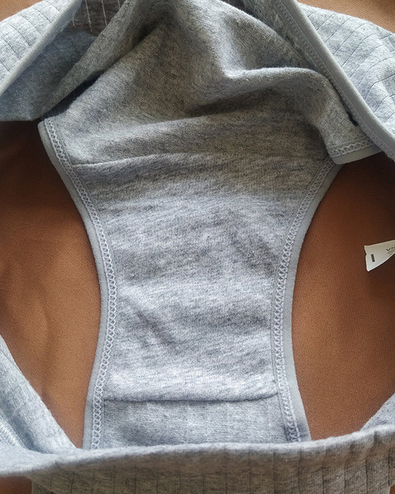 Comfort Cotton Mid-Rise Brief Panties (3/5 Pack)