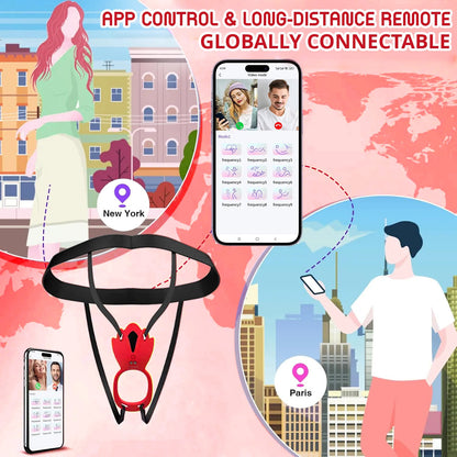 💥 2025 Limited 70% ️OFF 💦 PulzePair Suptruck™ Wearable Vibrator X9 📱 Pulse Panty Global Control & 9 Modes